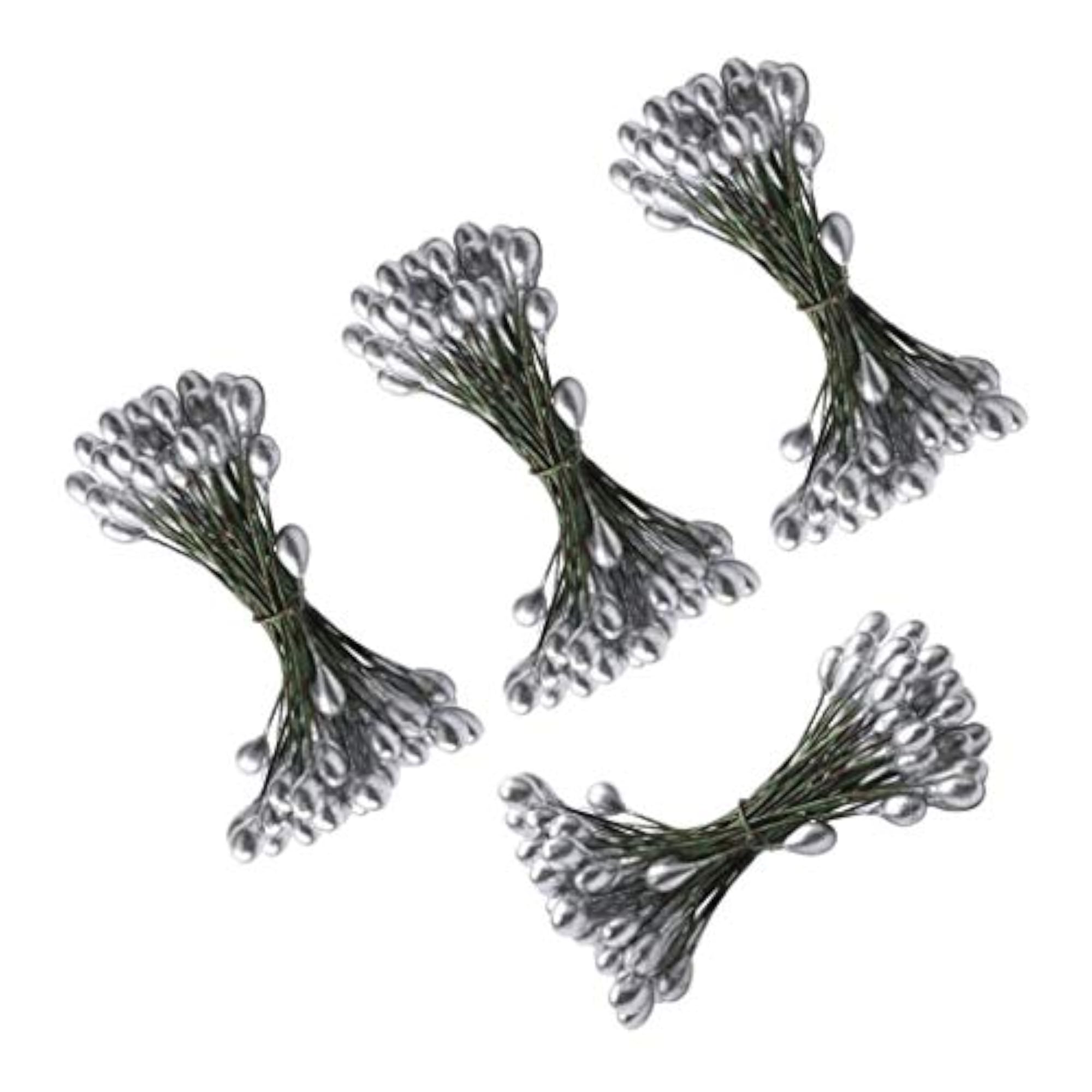 200pcs Artificial Double Head Berries DIY Craft Decoration